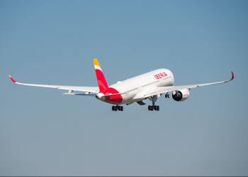 Iberia’s New A350 Takes Off Tomorrow