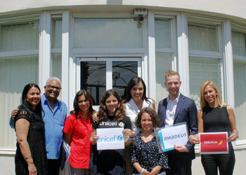 Iberia, the Spanish Committee of UNICEF, and Amadeus Renewed Microdonation Accord for Three More Years