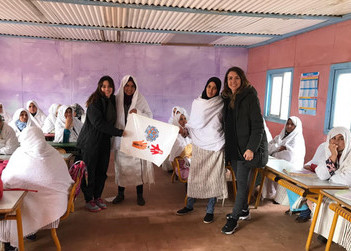 The Iberia Meninas help bring drinking water to Moroccan village
