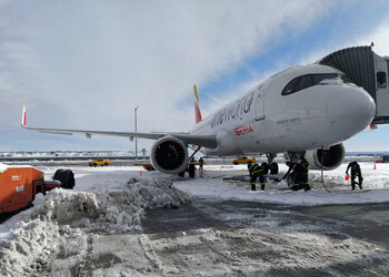 Iberia Will Operate 72% of Flights on Friday as Madrid Airport Struggles with Snow and Ice
