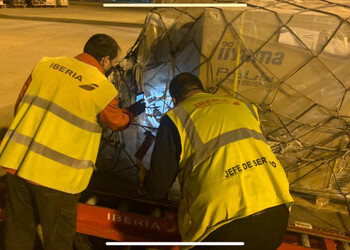 Iberia Makes 20th Flight to Fetch Vaccines, Adds Amsterdam as Point of Origin