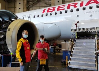 Iberia Maintenance and DHL deepen their relationship