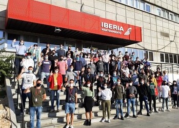 52 Technical Training Students Arrive at Iberia Maintenance