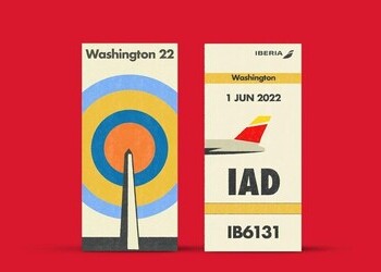 NFT Take Off on Iberia's Inaugural Flight to Washington DC