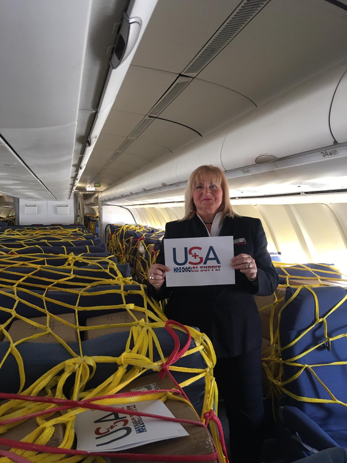 Iberia Iberia Brings Medical Supplies from China to the Americas