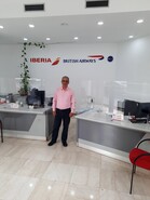 Mohamed Sif, empleado de Iberia en Marruecos