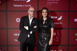Talento a bordo. Mónica Carrillo y Jesús Gallego, presentadores de la gala