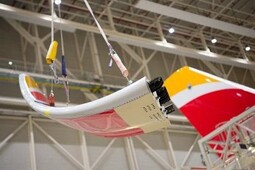 Airbus Delivery Centre Tolouse wing tip and tail