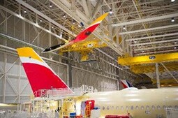 Airbus Delivery Centre Tolouse wing tip tail and body