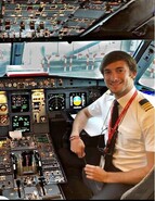 Fermín Vioque, piloto