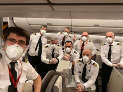 Vuelo Shanghái material sanitario