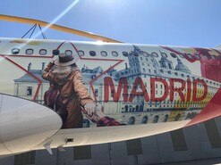 A350 con imagen Comunidad de Madrid