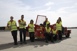 Empleados aeropuerto
