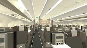 Airbus A350/900 Iberia Cabin