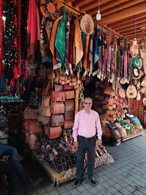 Mohamed Sif, empleado de Iberia en Marruecos