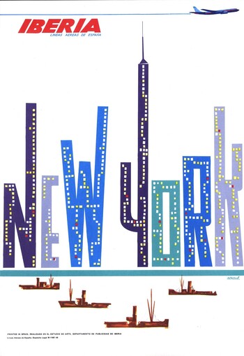   Iberia celebrates the 70th anniversary of its first flight to New York 