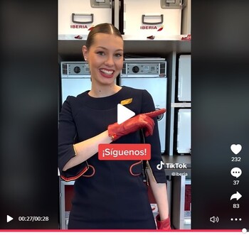 Iberia lands on TikTok!