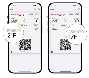 Iberia Launches a Real-Time Updating Boarding Pass