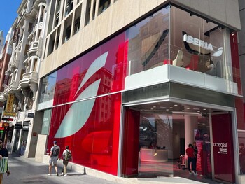 Iberia lands in the Heart of the Gran Vía