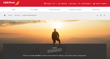 Reto Iberia Plus