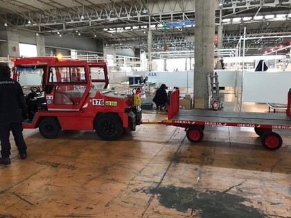 Equipos de handling para la Fira