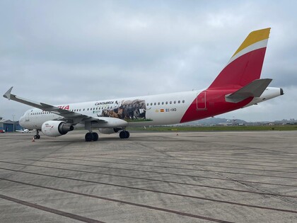 A321 vinilado imagen Cantabria