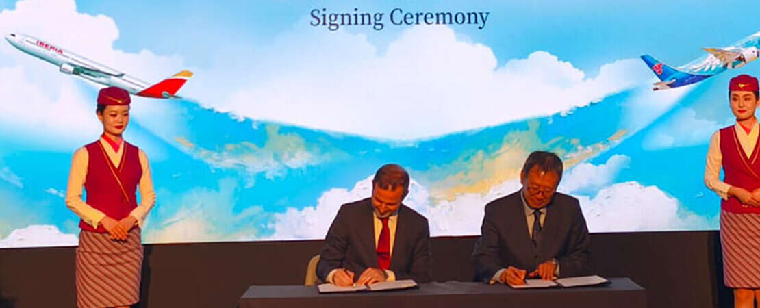 Iberia Expands in Asia with a Codeshare Agreement with China Southern